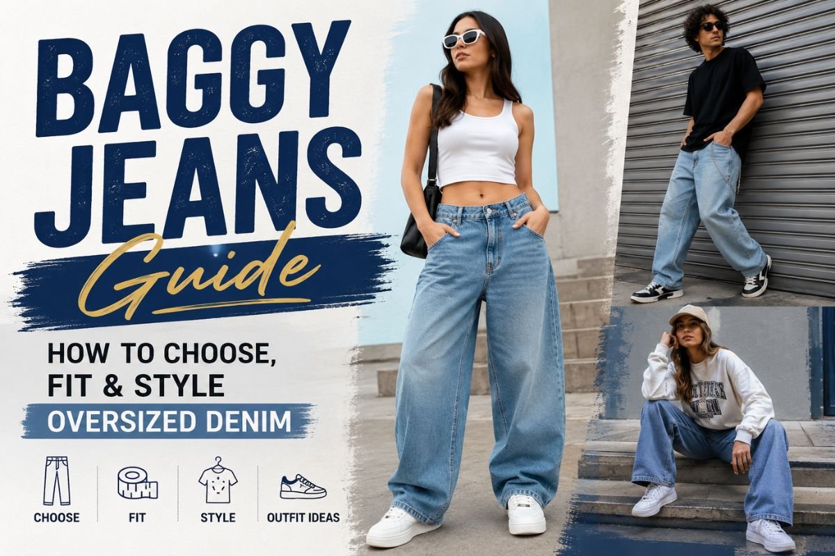 Baggy Jeans Guide: How to Choose, Fit & Style Oversized Denim
